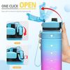 Niggeey Sport Trinkflasche 700ml Auslaufsicher BPA-frei Tritan Zeitmarkierung Bild 3