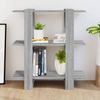 vidaXL Bücherregal/Raumteiler Grau Sonoma 80x30x87 cm 813579 Bild 2