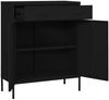 vidaXL Lagerschrank Schwarz 80 x 35 x 101,5 cm Stahl [336160] Bild 5