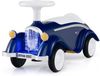 Rutschauto klassisches Fuß-zu-Boden Rutschfahrzeug mit Lenkrad Hupe LED-Scheinwerfer Dunkelblau Bild 1