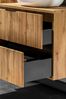 Hochschrank mit 1 Tür (140x25x35cm), Eiche Wotan Bild 5