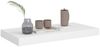 vidaXL Schweberegal Weiß 50x23x3,8 cm MDF 323808 Bild 3
