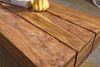 Couchtisch Massivholztisch ASMO 120x45x30 cm Holz Sheesham Bild 5