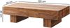 Couchtisch Massivholztisch ASMO 120x45x30 cm Holz Sheesham Bild 4
