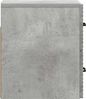 vidaXL Wandmontierter Nachttisch Betongrau 34,5 x 33 x 40 cm 898641 Bild 5