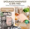 Blumtal Schneidebrett Frühstücksbrettchen Kunststoff, 2er-/3er-Set, verschiedene Größen, (2-St), Brettchen spülmaschinenfest Kunststoff BPA-frei Bild 4