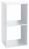 Dekoregal, weiß, 2 Fächer, Höhe 67,6 cm Bild 4
