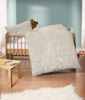biberna Melange-Flanell Bettwäsche 0840520 TIERE, kitt, 1x 100x135 cm + 1x 40x60 cm Bild 4