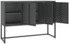 vidaXL Sideboard Anthrazit 105x35x75 cm Stahl 335870 Bild 4