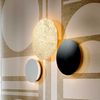 s.luce Cloud indirekte LED Wandlampe & Deckenleuchte Blattgold Ø 40cm Bild 5