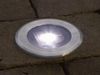4er-Set Solar LED-Bodenspot, Edelstahl, Ø 11cm, je Spot bis 100kg belastbar Bild 5