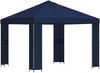 vidaXL Pavillon 3 x 3 m Blau Polyester und Stahl 190 gsm 900355 Bild 2