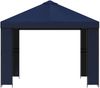 vidaXL Pavillon 3 x 3 m Blau Polyester und Stahl 190 gsm 900355 Bild 3