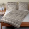 CASATEX Bettwäsche Bettwäsche "Majella", Mako-Satin, 3 teilig, Satin Streifen Bild 2