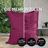 Lumaland Sitzsack Classic XXL All-in-One Set | Riesen Sitzsack XXL mit Cord & Outdoor Bezug für drinnen & draußen | Sofa Sessel mit im Innensack sicher verpackter EPS-Füllung – Hüllen Easy wechselbar Bild 3