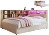 SeedWave Polsterbett Modernes Tagesbett Schlafsofa Funktionsbetten, 90×200/140×200 CM, Inkl. USB & Typ-C Ladeanschluss, Ausziehbett: 90 x 190 cm Bild 5