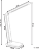 LED Schreibtischlampe PICTOR mit Dimmer Weiß Bild 2