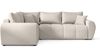 AX LIVING Malatya L Ecksofa mit Schlaffunktion Sofa L Beige 235 cm L Bild 3