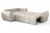 AX LIVING Malatya L Ecksofa mit Schlaffunktion Sofa L Beige 235 cm L Bild 5