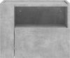 vidaXL Wand-Nachttische 2 Stk. Betongrau 45x30x35 cm 848318 Bild 4
