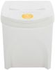 vidaXL Stapelbare Mülleimer 4 Stk. Weiß 100 L Polypropylen 152201 Bild 5