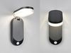 2er SET Solar Wandleuchte mit Bewegungsmelder & dezentem Dauerlicht Bild 3