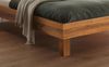 Hasena Trento Forti Massivholzbett 90x200 Wildeiche natur, geölt 25 Bild 5