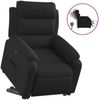 vidaXL Relaxsessel mit Aufstehhilfe Elektrisch Schwarz Stoff 3205006 Bild 2