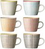 Kaffeetasse Kaffeebecher Henkeltasse CARLA MUGS 6er Set Bloomingville Bild 2