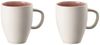 Rosenthal Junto Becher mit Henkel 2er Set Rose Quartz Bild 1
