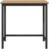 vidaXL Tisch Artisan-Eiche 100 x 50 x 76,5 cm 873773 Bild 5