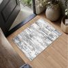 PURECOZY Teppich Kurzflor, Abstrakter Stil, waschbar, rutschfest und pflegeleicht, rechteckig, Höhe: 6.1 mm, geeignet für verschiedene Innenräume Bild 2