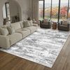 PURECOZY Teppich Kurzflor, Abstrakter Stil, waschbar, rutschfest und pflegeleicht, rechteckig, Höhe: 6.1 mm, geeignet für verschiedene Innenräume Bild 1