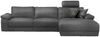 KAWOLA Sofa LOLA Ecksofa XL Stoff grau mit motorischer Relaxfunktion Recamiere rechts 84 x 178 x 304 cm Bild 3