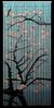 CONACORD Türvorhang Decona Blüten Dekovorhang bunt, Hakenaufhängung, halbtransparent, 90 x 200 cm, Bambus - blickdicht dank hoher Stranganzahl Bild 3
