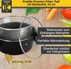 Krüger Frittiertopf, Emaille, mit Deckel, Ø 24 cm, Induktion Bild 4