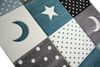 Carpetia Kinderteppich Kinderteppich Spielteppich Junge Stern Mond in blau hellblau türkis, rechteckig, Höhe: 13 mm Bild 2