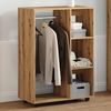 vidaXL Kleiderständer Artisan-Eiche 80x40x110 cm Holzwerkstoff 856669 Bild 4