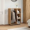 vidaXL Kleiderständer Artisan-Eiche 80x40x110 cm Holzwerkstoff 856669 Bild 3