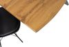 Esstisch Baumkante Holz-Optik Wildeiche 220 x 100 Spider-Gestell silber JOSY 142463956 Bild 4