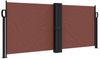 vidaXL Seitenmarkise Ausziehbar Braun 100x600 cm 4004584 Bild 2
