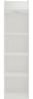 Jalousieschrank Eadi 46 x 44 x 192 Rollladenschrank Weiß Matt Lack/Weiß 15125 Bild 2