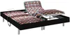 Vente-unique - Relaxbett elektrisch mit Tellermodulen - Matratzen 100% Latex mit 3 Zonen - 2 x 70 x 190 cm - Schwarz - JUPITER von YSMÉE Bild 4
