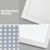 Nettlife LED Panel Deckenleuchte 100/120x30CM Schwarz/Weiß Dimmbar 40W mit Fernbedienung, Dimmbar, LED fest integriert, warmweiß/neutralweiß/kaltweiß Deckenlampe für Wohnzimmer Büro Flur Bild 3