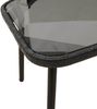 vidaXL Couchtisch Schwarz 90 x 45 x 43 cm Poly-Rattan 4108267 Bild 5