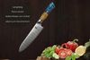 KAWOLA Universalküchenmesser GLAVO 67 Lagen Damaststahl - Klinge 21 cm, Damastmesser in hochwertiger Geschenkbox, eleganter Holzgriff Bild 3