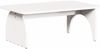 vidaXL Couchtisch Weiß 80 x 50 x 31 cm Massivholz Kiefer 873518 Bild 2