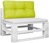 vidaXL Palettenkissen Knallgrün 80x40x12 cm Stoff 360612 Bild 3