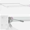vidaXL Elektrische ausziehbare Markise Sand 3x2,5 m 3425860 Bild 5