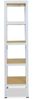 shelfplaza HOME 155x40x40 cm Schwerlastregal in weiß mit 5 Böden und 175 kg Traglast pro Boden Bild 5
